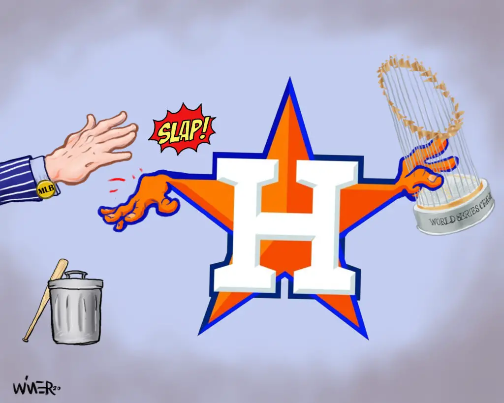 CARTOON: MLB punishment for Astros cheating scandal amounts to slap on the  wrist