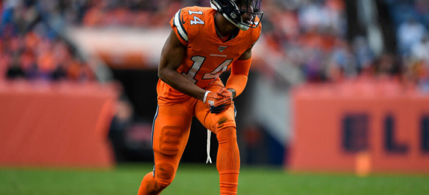 Denver Broncos WR Courtland Sutton suffers season-ending ACL injury